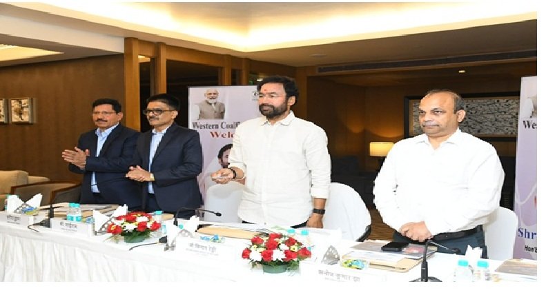 G. Kishan Reddy, केंद्रीय कोयला एवं खान मंत्री, ने Western Coalfields Limited (WCL) में कई परियोजनाओं का उद्घाटन किया