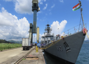 SAHYADRI And KULISH Arrive at SUBIC BAY