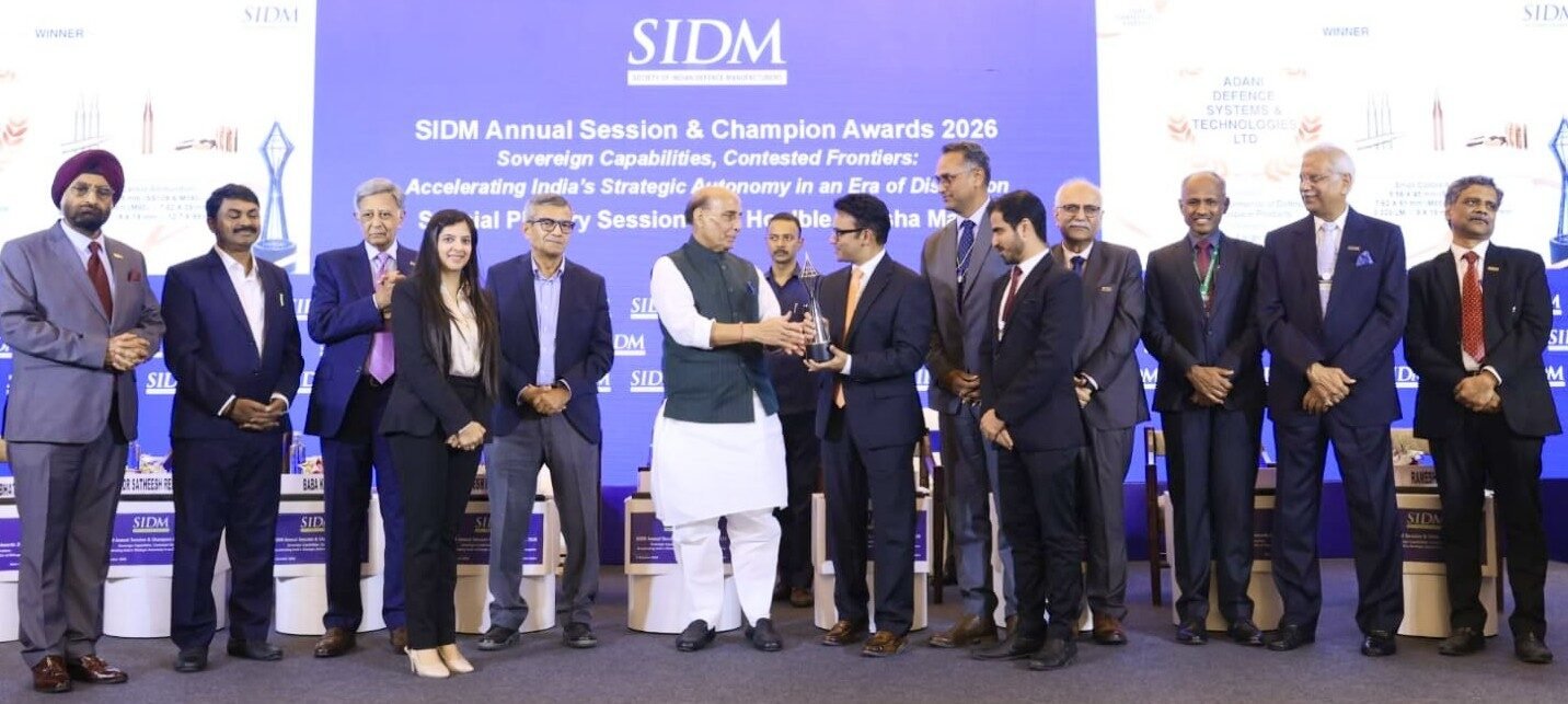SIDM Champion Award_Adani Defense