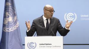 UN Climate Change Executive Secretary Simon Stiell