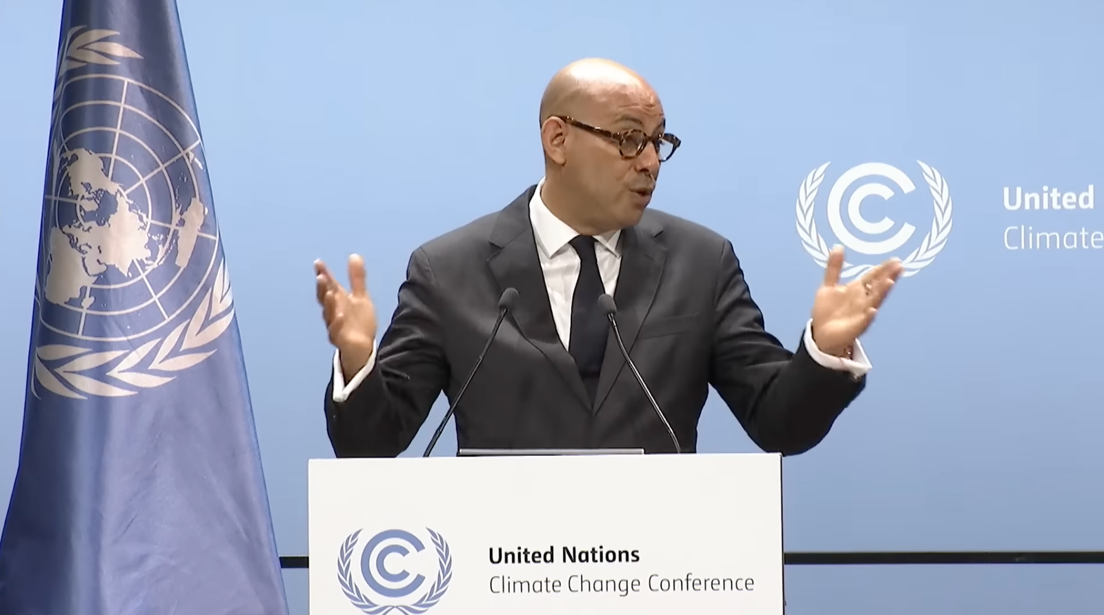 UN Climate Change Executive Secretary Simon Stiell